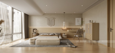 186平禅意日式卧室