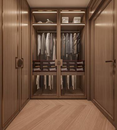 131平雅致新中卧室