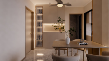 116平原木风餐厅