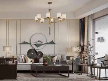 160平鲁能公馆新中式风格