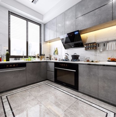 400平雅致新中厨房