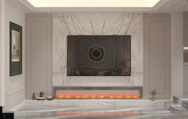 350平原木风客厅