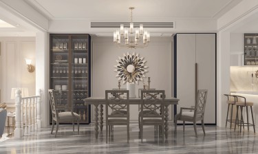 350平原木风餐厅