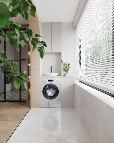 160平现代简约阳台