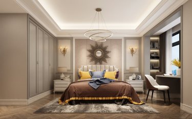 180平原木风卧室