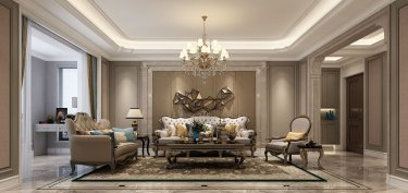 180平原木风客厅