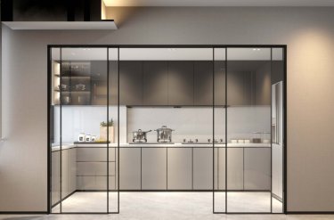 430平雅致新中厨房