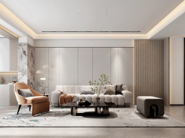 160平康桥知园现代风格-以爱为家