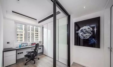 120平现代简约书房