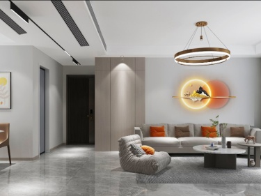 137平宝景花园现代风格-简单大气不失风格