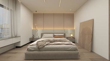 131平禅意日式卧室