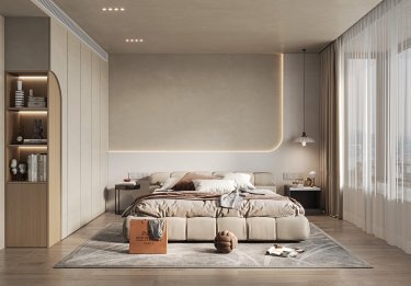 112平禅意日式卧室