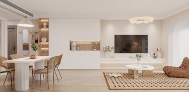 112平禅意日式客厅