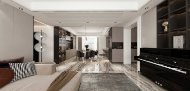 230平5室现代简约餐厅