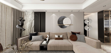 230平5室现代简约客厅