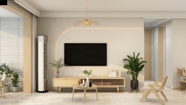 114平禅意日式客厅