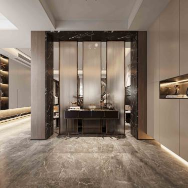 300平现代简约玄关