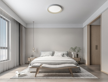 320平禅意日式卧室