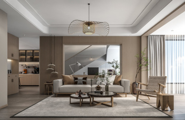 320平禅意日式客厅