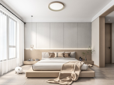 320平禅意日式卧室