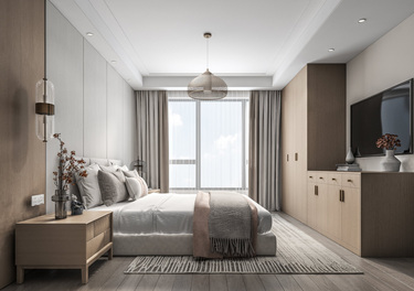 320平禅意日式卧室