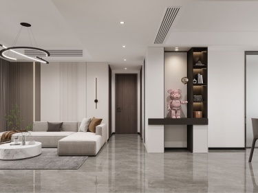 140平爱家尚城现代风格-高品质的三口之家