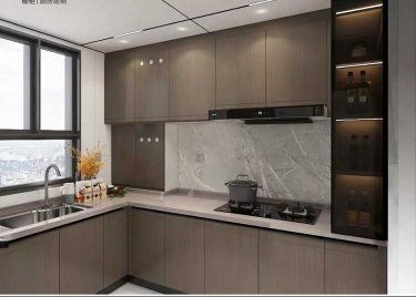 146平雅致新中厨房