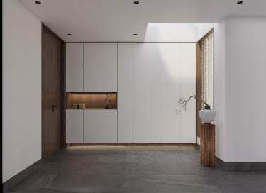 260平雅致新中玄关