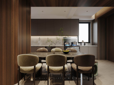 138平现代轻奢餐厅