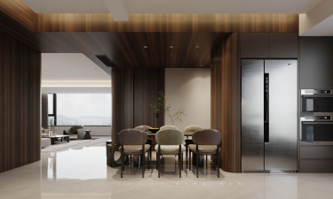 138平现代轻奢餐厅