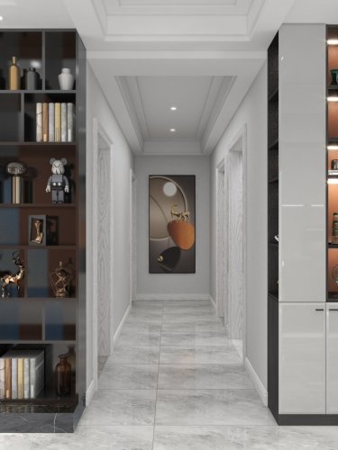 128平现代简约走廊