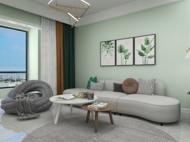 113平融侨雅筑北欧风格-活力感满足