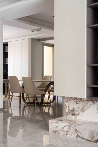 150平现代轻奢餐厅