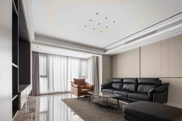 150平现代轻奢客厅