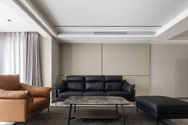 150平现代轻奢客厅