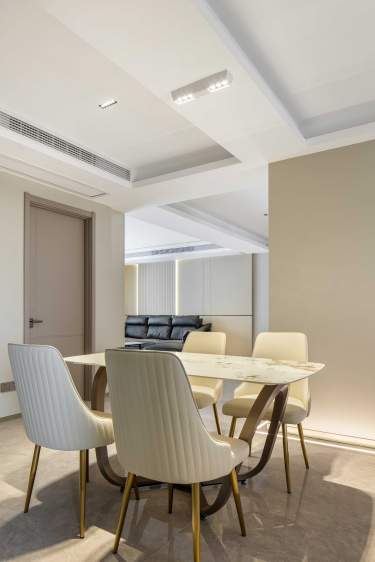 150平现代轻奢餐厅