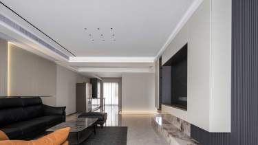 150平现代轻奢客厅