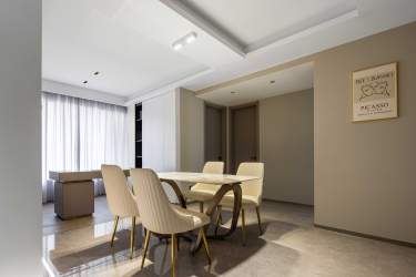 150平现代轻奢餐厅