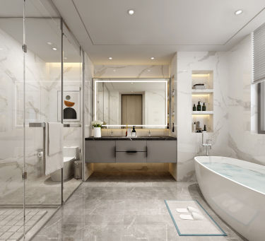 450平现代简约卫生间