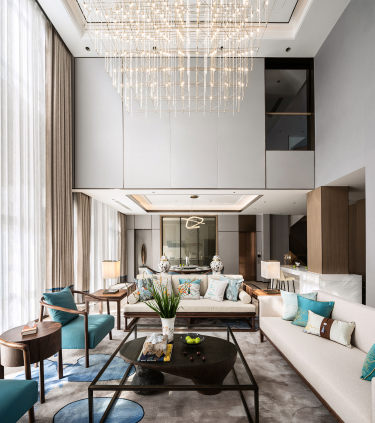 600平雅致新中客厅