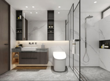 350平现代简约卫生间