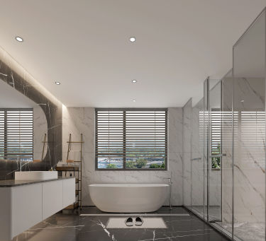 240平现代简约卫生间