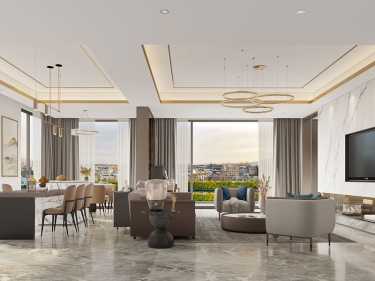 240平何山家园现代风格