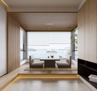 310平现代简约阳台