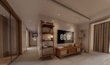 123平禅意日式客厅