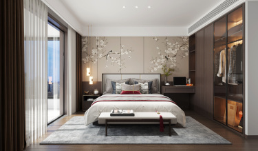 153平雅致新中卧室