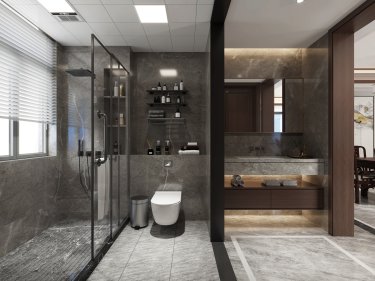 153平雅致新中卫生间