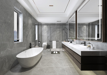 400平雅致新中卫生间