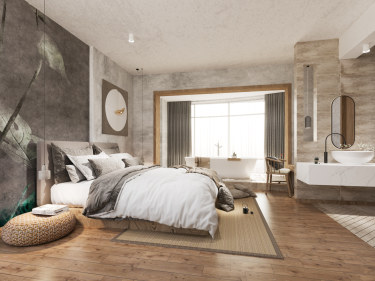 420平禅意日式卧室