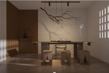 110平禅意日式客厅